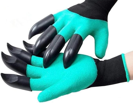 GardenClaw - Gants de Jardinage avec Griffe pour Creuser - Natutre Galaxy